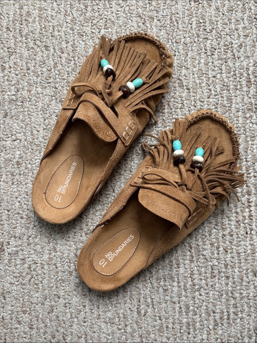 Moccasin Flats in Brown US 10